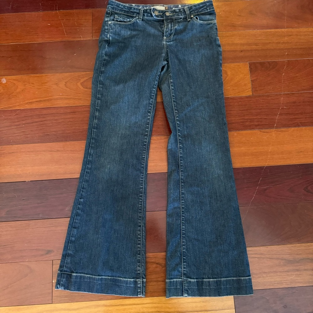 Paige Denim Coldwater Canyon Low Rise Flare Jeans